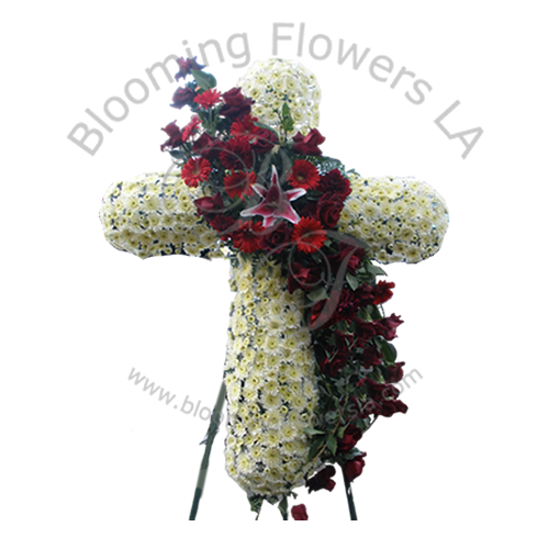 Cross 1 - Blooming Flowers