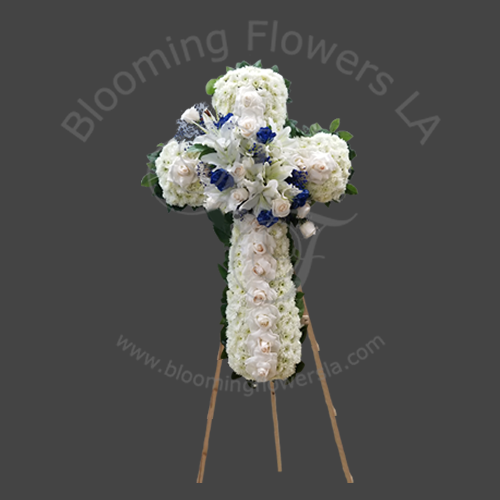 Cross 4 - Blooming Flowers