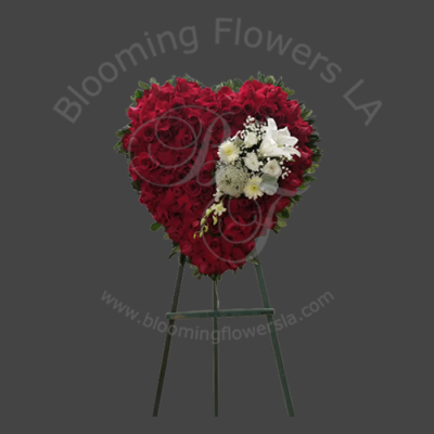 Heart - Blooming Flowers