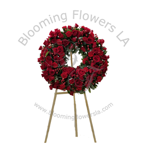 Wreath 1 - Blooming Flowers