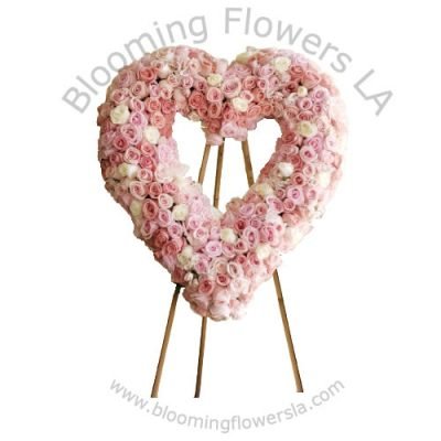 Heart 16 - Blooming Flowers LA