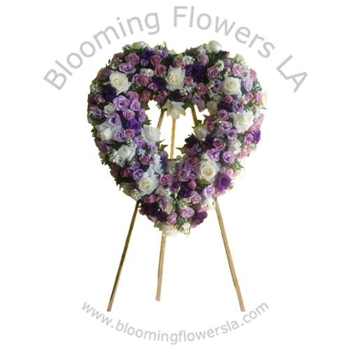 Heart 17 - Blooming Flowers LA