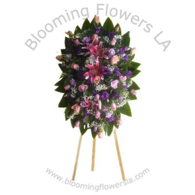 Standing Spray 8 - Blooming Flowers LA
