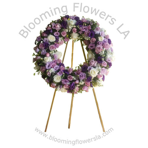 Wreath 14 - Blooming Flowers LA