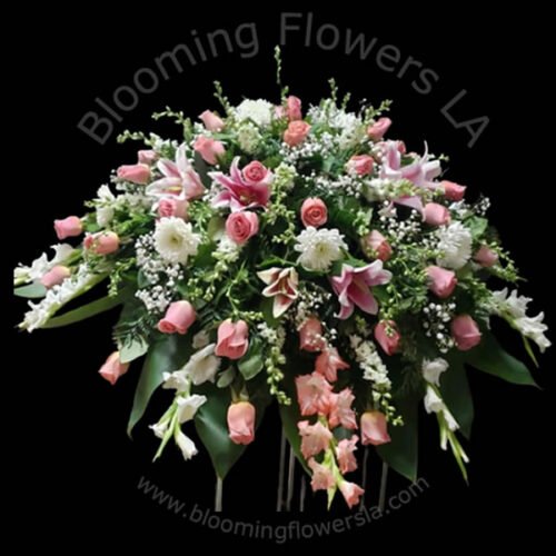 Casket Spray 6 - Blooming Flowers LA