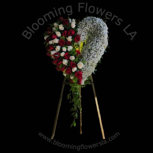 Heart 19 - Blooming Flowers LA