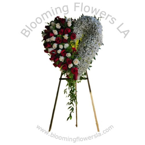 Heart 19 - Blooming Flowers LA