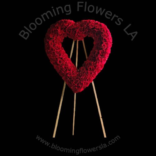 Heart 22 - Blooming Flowers LA