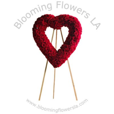 Heart 22 - Blooming Flowers LA