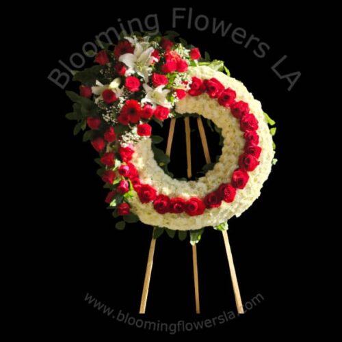 Wreath 16 - Blooming Flowers LA