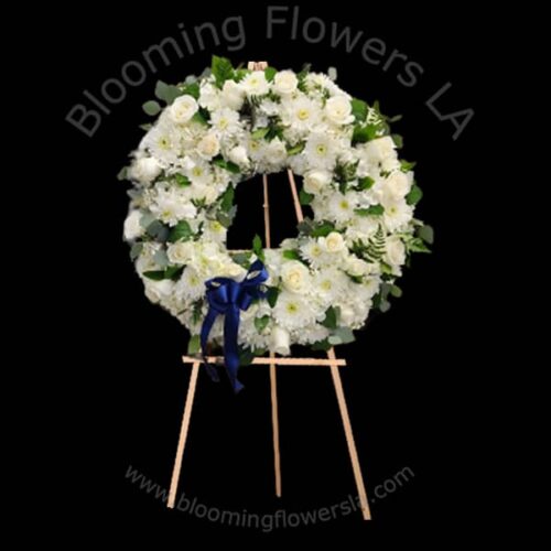 Wreath 17 - Blooming Flowers LA