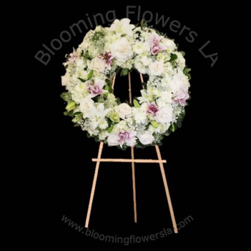 Wreath 18 - Blooming Flowers LA