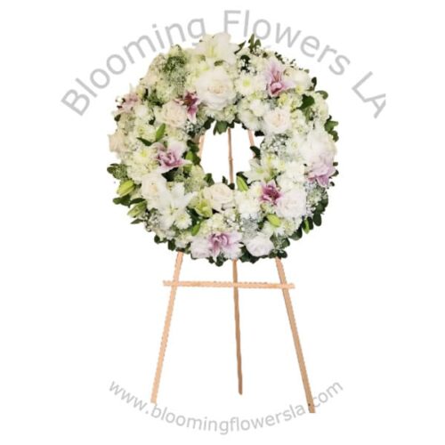 Wreath 18 - Blooming Flowers LA