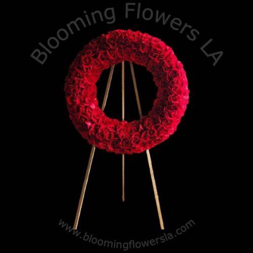 Wreath 19 - Blooming Flowers LA