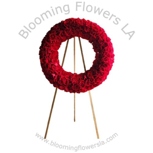 Wreath 19 - Blooming Flowers LA